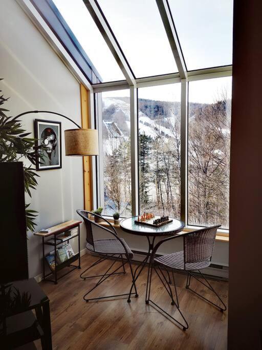 Condo Sur 2 Niveaux Avec Magnifique Vue Sur La Montagne 스톤햄 외부 사진